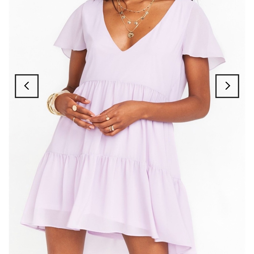 Show Me Your Mumu Lavender Mini Dress XS